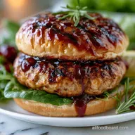 BBQ Turkey Burger Recipe in 20 Minutes