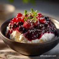 Sunshine in a Bowl Creamy Berry Cottage Cheese Salad Recipe