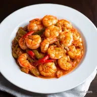 Blazing Shrimp Spicy Garlic Pepper Recipe Nandos Inspired