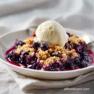 Blueberry Crisp Dump Cake: Golden and Jammy