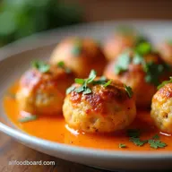 Buffalo Chicken Meatballs with Bleu Easy Game Day Bites