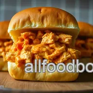Ultimate Buffalo Chicken Sliders on Buttery Hawaiian Rolls