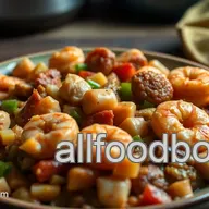 My Favorite Jambalaya Recipe: Cajun Comfort with Chicken, Shrimp & Sausage