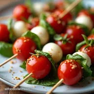 Caprese Skewers My Easy Party Appetizer Recipe