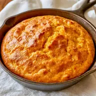 Crispy Cast Iron Skillet Cornbread