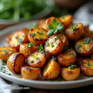 The Best Smoky Charred Herb Grilled Potatoes Recipe