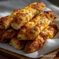 Ultimate Homemade Cheesy Breadsticks Irresistible Delight: Ultra Crisp