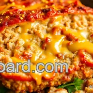 Cheesy Chicken Cordon Bleu Meatloaf Surprise