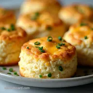 Cheddar Chive Biscuits My Cheesy Fluffy Biscuit Recipe
