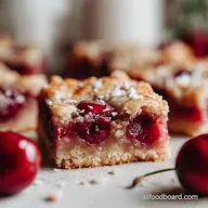 Cherry Pie Bars: Make Ahead and Freezer-Friendly