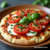 Chicken Caprese Flatbread An Easy Italian Fiesta