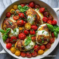Chicken Caprese: One-Pot Baked with Balsamic Glaze