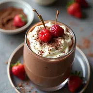 The Protein Powerhouse Velvety Cottage Cheese Chocolate Smoothie