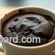 Chocolate Fudge Mug Cake Recipe: Ready in Minutes!