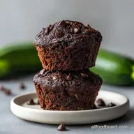 Chocolate Zucchini Muffins: Moist and Fudgy