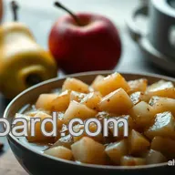 Delightfully Sweet Pear Apple Sauce with Cinnamon - A Fall Favorite