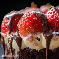 Best Strawberry Chocolate Cake Moist Layers Fresh Strawberry Buttercream