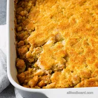 Chicken Stuffing Casserole My Cluckingham Palace Recipe