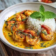 Coconut Curry Shrimp Recipe Pan-Seared in 25 Minutes