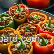 Easy Savory Stuffed Bell Peppers: A Colourful Family Favourite