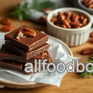 Cooked Toffee with Chocolate & Pecans