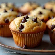 Moist Chocolate Chip Cottage Cheese Muffins Recipe