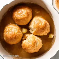 Cozy Country Apple Dumplings with Vanilla Bean Glaze