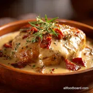 100 Cozy and Easy Fall Dinner Recipes: Creamy Cider-Braised Chicken One-Pot