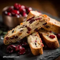 Christmas Treats: Cranberry Orange Biscotti, Perfect Festive Dunker.