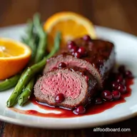 Cranberry Orange Glazed Beef Tenderloin A Christmas Showstopper