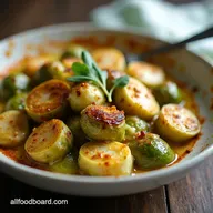 Cheesy Dream Bake Ultimate Creamy Roasted Brussels Sprouts Gratin