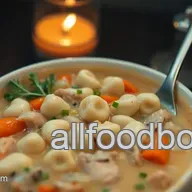 Creamy Chicken and Gnocchi Soup: Olive Garden Made Better!
