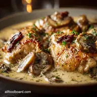 Creamy Chicken and Mushroom Dish: 40-Min French Fricassee