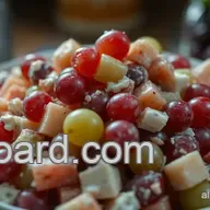 Creamy Dreamy Grape Salad Recipe: Potluck Perfection!