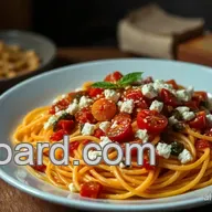My Favorite Feta Tomato Pasta Recipe &ndash; Simple, Flavorful & Ready in 25 Minutes