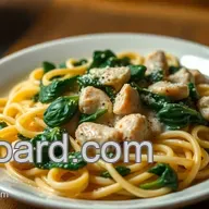 Easy Dinner Ideas: Creamy Garlic Chicken and Spinach Pasta