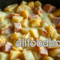 Easy & Creamy Scalloped Potatoes and Ham Slow Cooker: A Family Favorite