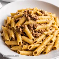 Creamy Ground Beef Pasta Easy OnePot Weeknight Dinner