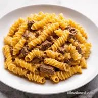Creamy Beef Rotini Velveeta Beef Quick Weeknight Dinner