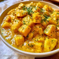Yellow Squash Curry with Coconut Milk