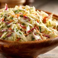 Vicars Victory Coleslaw The Crispiest Tangy Dressing Recipe