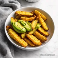 Crispy Air Fryer Avocado Fries Chipotle Aioli Sorted