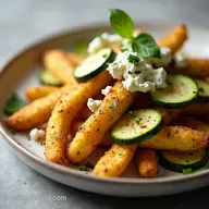 Baked Zucchini Fries With Herby Feta GardenFresh Goodness
