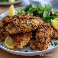 Healthy Air Fryer Recipes: Crispy Panko Lemon Chicken Breasts
