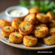 Parmesan Zucchini Tots Crispy Veggie Bites