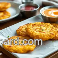 How to Make Delicious Fried Cornmeal Fritters with Onion Flavor