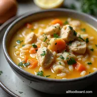 The Ultimate SetandForget Crockpot Chicken and Rice Soup