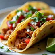 Easiest Smoky Chicken Tinga Tacos Crockpot Mexican Recipes