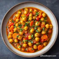 Crockpot Chickpea Curry with Coconut Milk