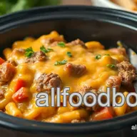 Discover the Best Slow Cooker Hamburger Cheesy Casserole Recipe!